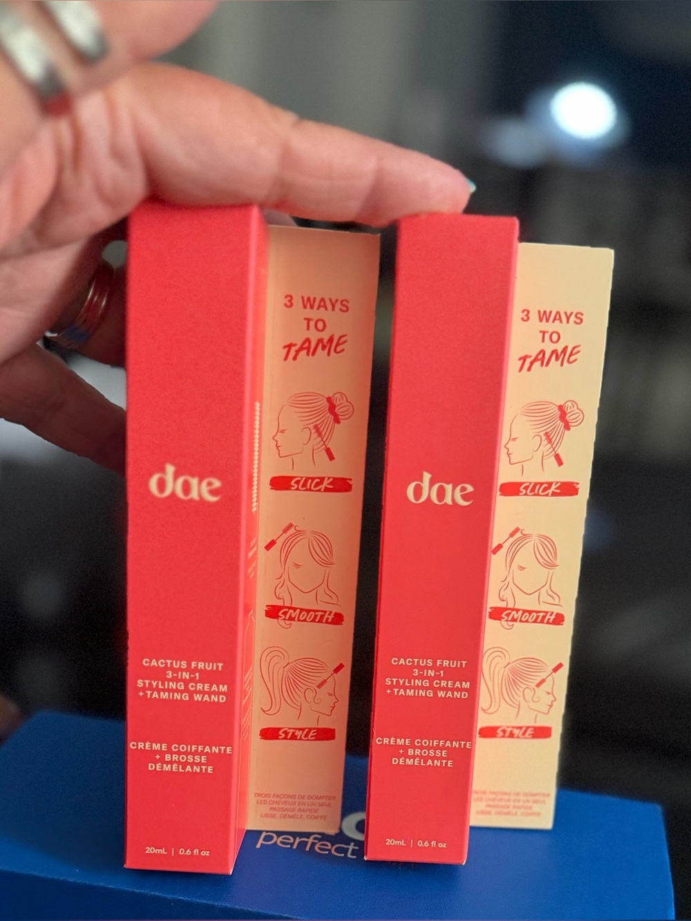 dae Cactus Fruit 3-in-1 Styling Cream & Taming Wand. You get both! IYKYK